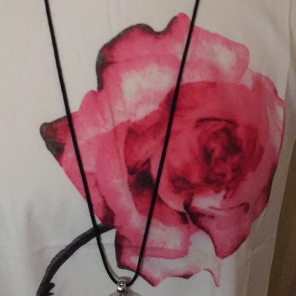 Beautiful Rose design slip dress/beach cover - Picture 4 of 8